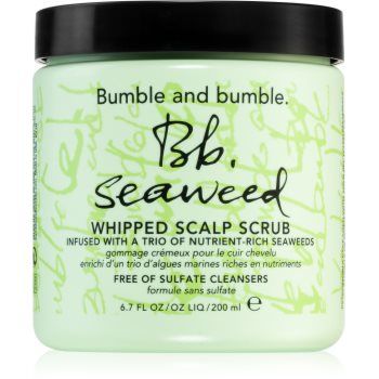Bumble and bumble Seaweed Whipped Scalp Scrub Exfoliant pentru scalp cu extracte de alge marine - imagine 2
